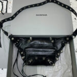 Balenciaga Le Cagole Medium Beltpack Black